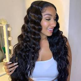 Transparent Lace Front Loose Wave Wigs